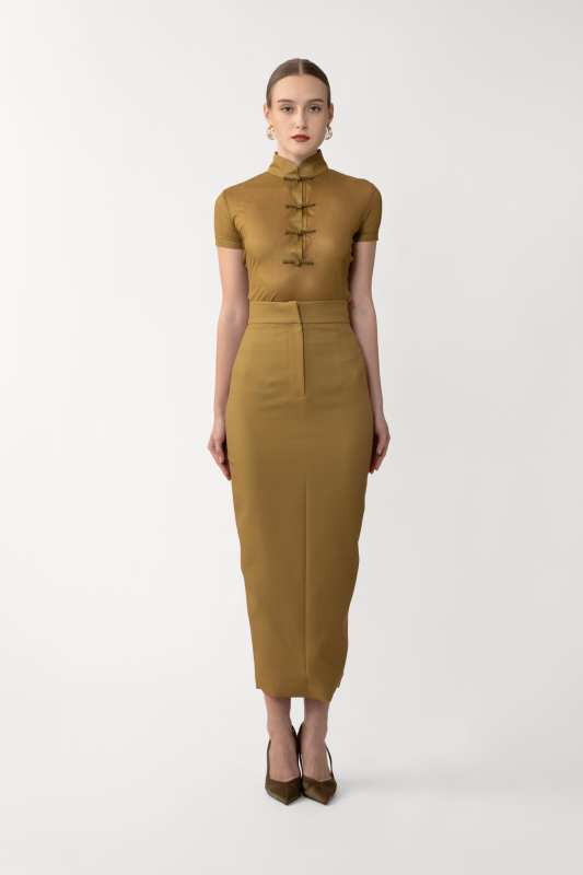 Niki Crepe Skirt